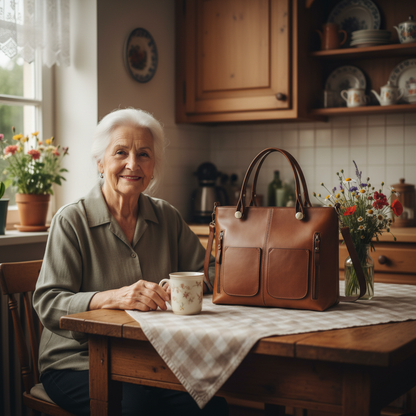 CELESTIA AUTUMN SHOULDER BAG - Elegant & Refined