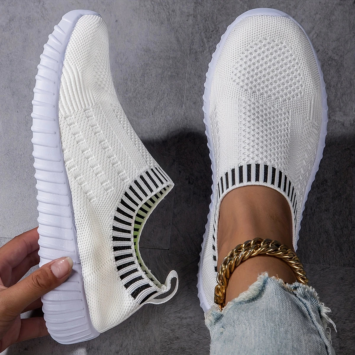 BELLE™ BREATHABLE KNIT ORTHOPEDIC SNEAKERS
