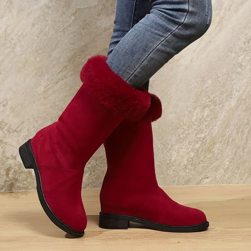 GRACE AUTUMN BOOTS - Classic Plush & Soft Touch