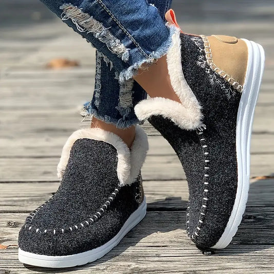 WINTARRA™ WOMEN'S PLUSH-LINED ORTHOPEDIC LOAFERS