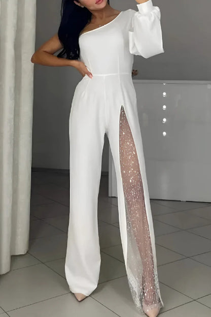 SOFIA - ELEGANT JUMPSUIT WITH GLITTER DETAILS