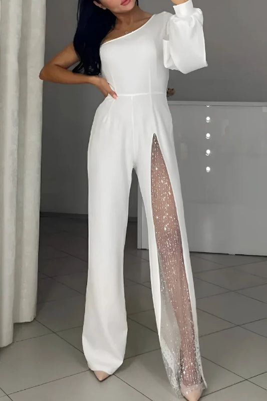 SOFIA - ELEGANT JUMPSUIT WITH GLITTER DETAILS