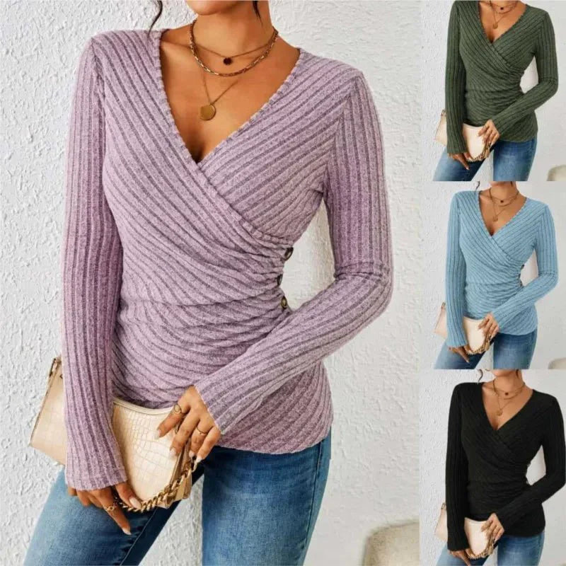 MADELEINE™ | TUMMY-TUCKING LONG SLEEVE TOP