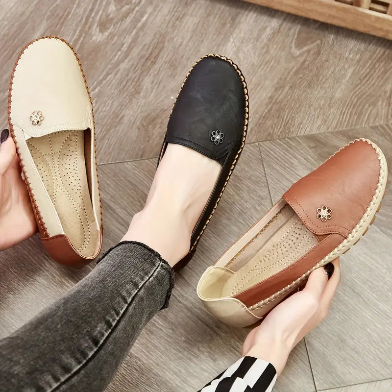 AMBER™ WOMEN'S ORTHOPEDIC COMFY SOFT-SOLE FLAT LOAFERS
