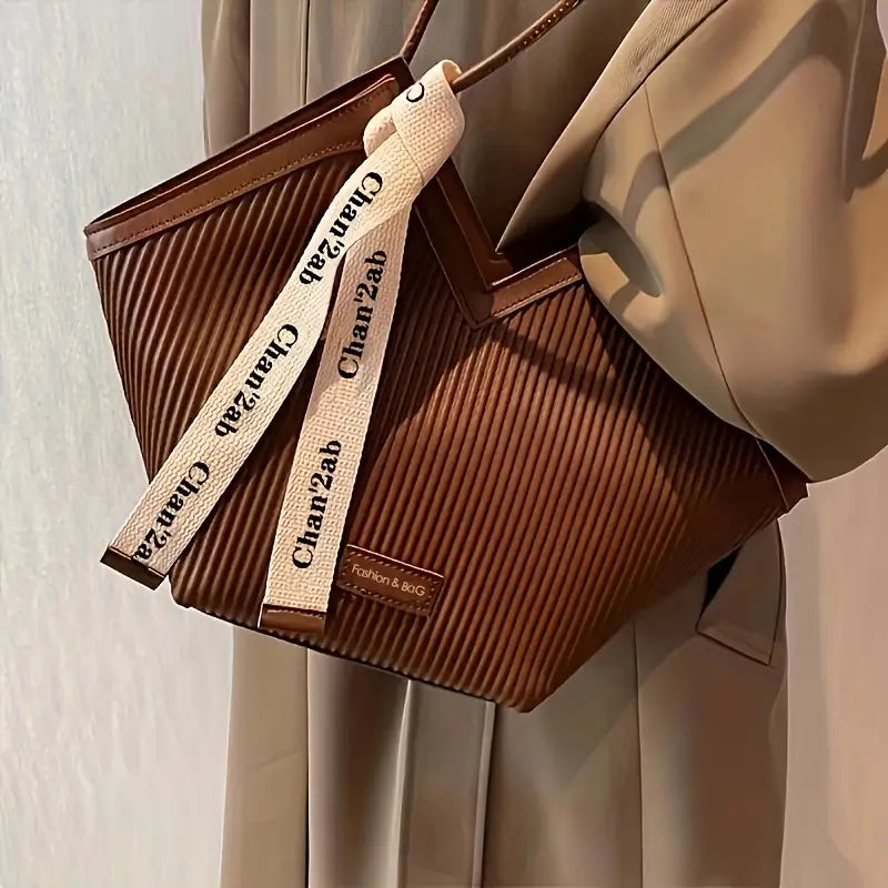 VERA™ VEGAN LEATHER TOTE BAG