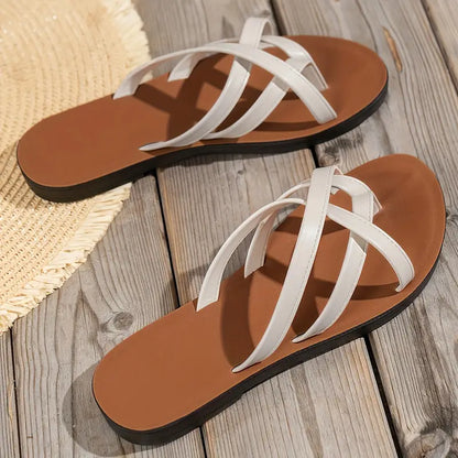 ADINA™ WOMEN'S FASHION SLIP-ON BEACH SANDALS