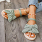 QUAIRADING™ WOMEN'S BOWKNOT DECOR SLIDE SANDALS