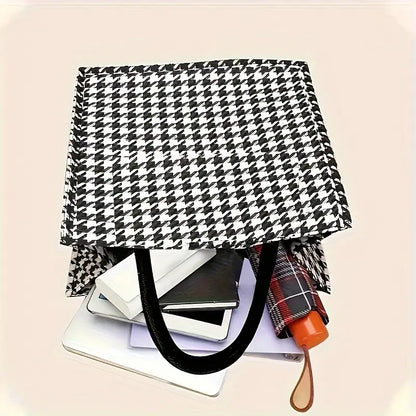 MAYA™ CHECKERED TOTE BAG