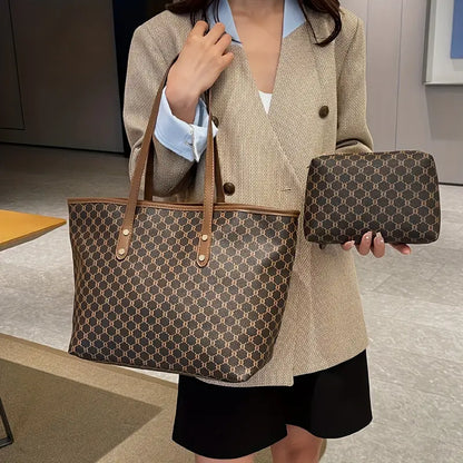 OLIVIA™ LARGE CAPACITY VINTAGE PATTERN TOTE BAG