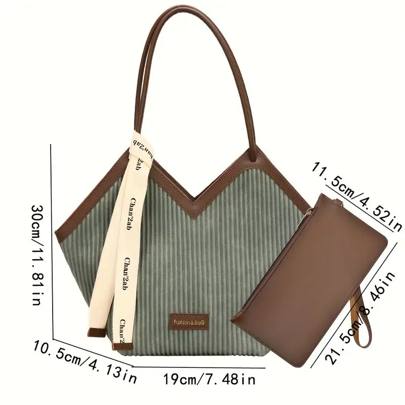 VERA™ VEGAN LEATHER TOTE BAG
