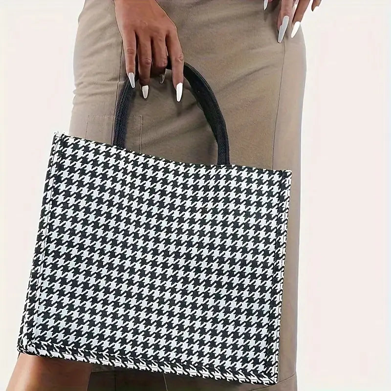 MAYA™ CHECKERED TOTE BAG