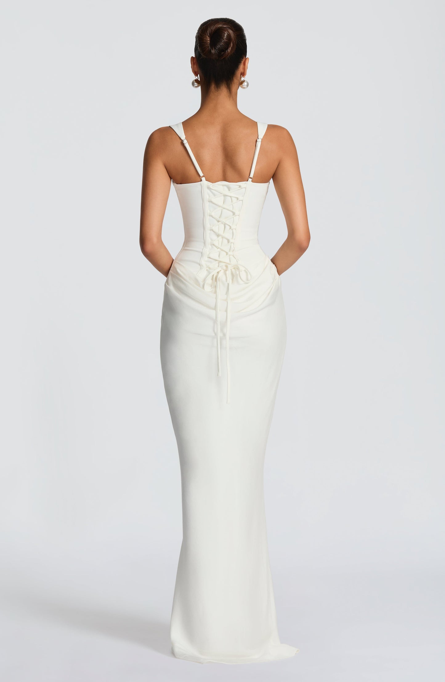 LEONOR™ | MAXI DRESS WITH SQUARE NECKLINE