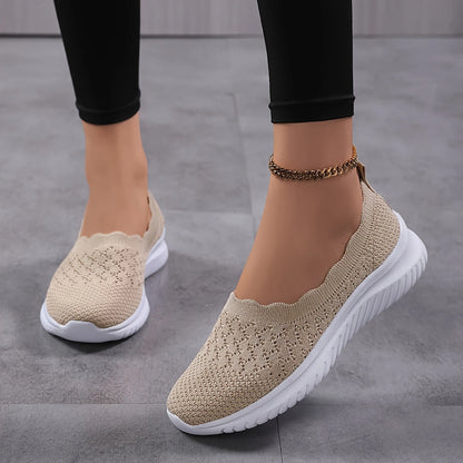 AVA™ WOMEN'S BREATHABLE SLIP-ON ORTHOPEDIC SNEAKERS