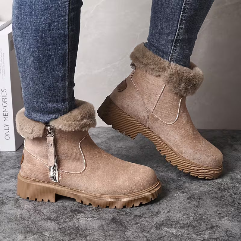 SKYES™ WOMEN'S COZY PLUSH OUTDOOR WARM BOOTS