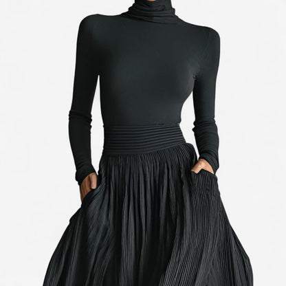 RAQUEL™ | HIGH-WAIST MAXI DRESS