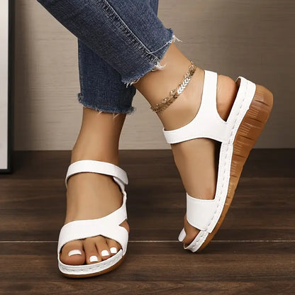 ANIKA™ WOMEN'S OPEN-TOE CASUAL WEDGE SANDALS