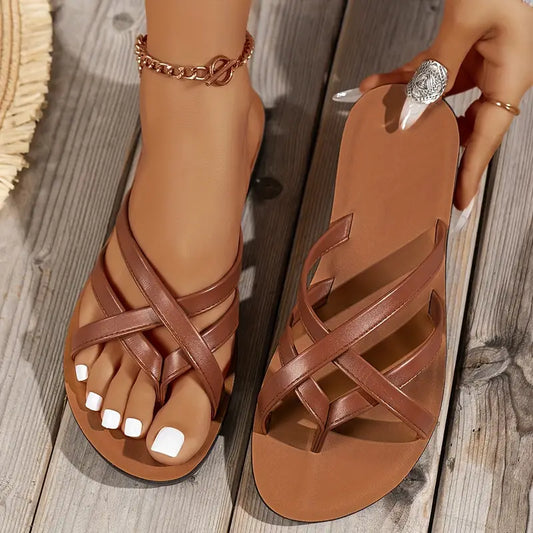 ADINA™ WOMEN'S FASHION SLIP-ON BEACH SANDALS