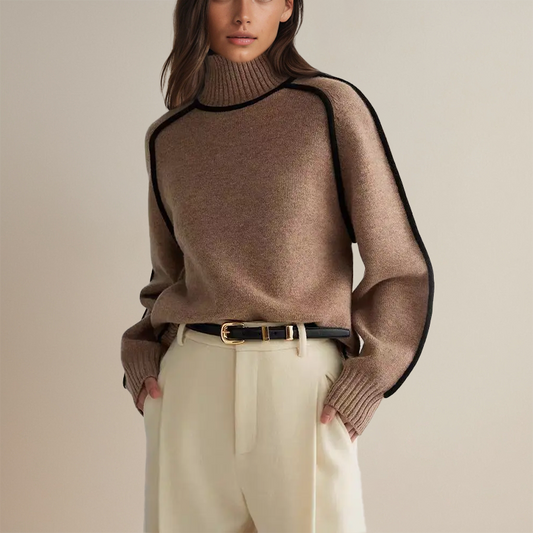 MIRABELLA™ – COUTURE TURTLENECK JUMPER