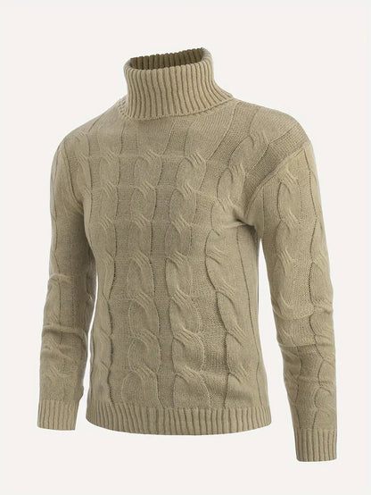 SHANE™ MEN'S TURTLENECK KNIT SWEATER