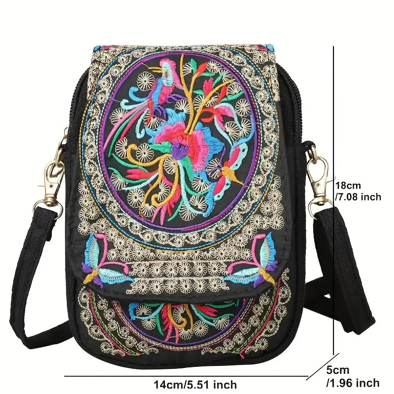 SERAPHINA™ EMBROIDERED CROSSBODY BAG