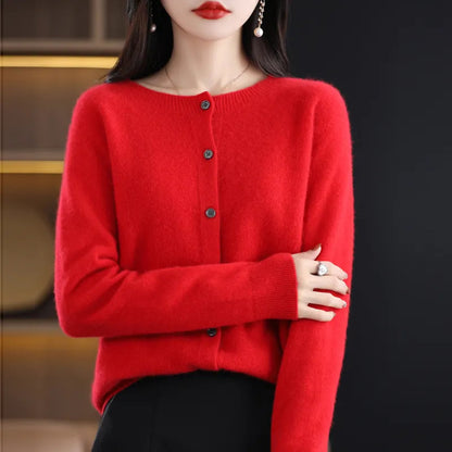 LARA™ | MERINO WOOL CARDIGAN