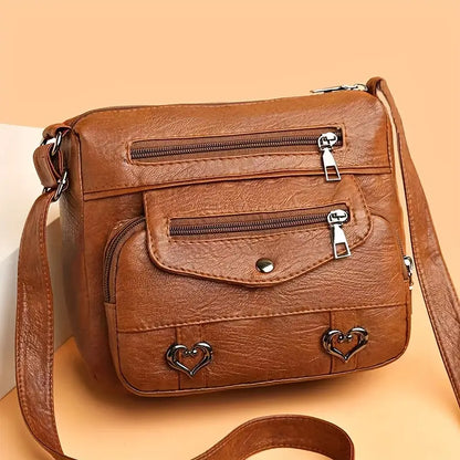 CELESTE™ QUILTED MESSENGER CROSSBODY BAG