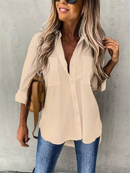 MARLEY™ | CASUAL LONG SLEEVE BUTTON-UP SHIRT
