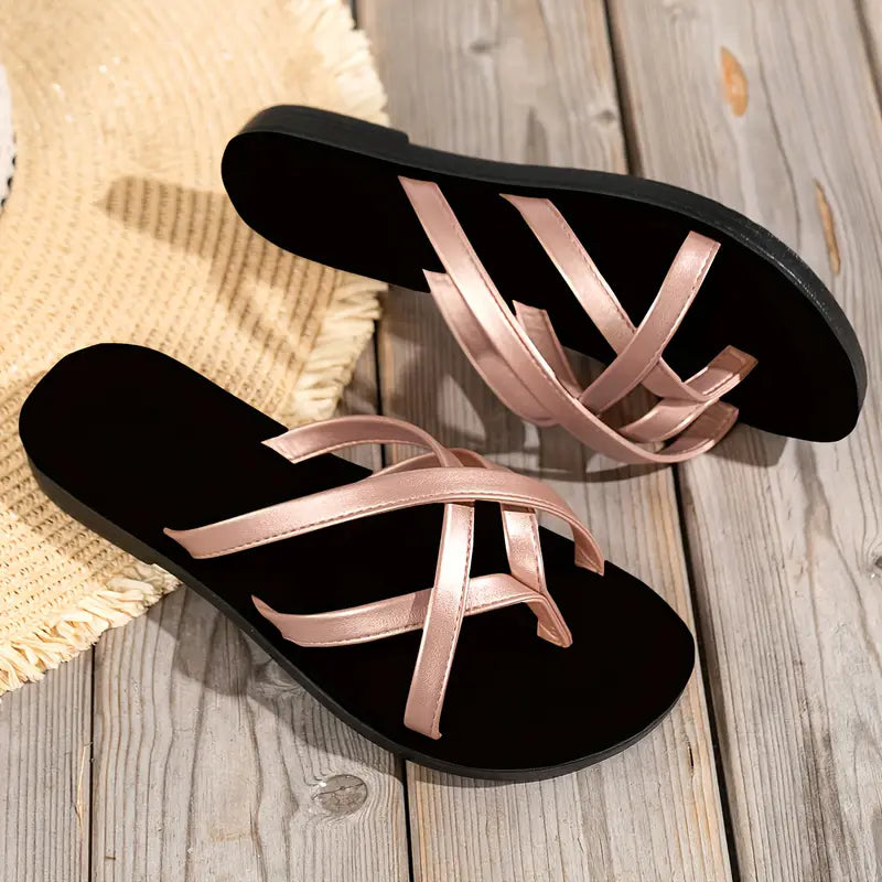 ADINA™ WOMEN'S FASHION SLIP-ON BEACH SANDALS