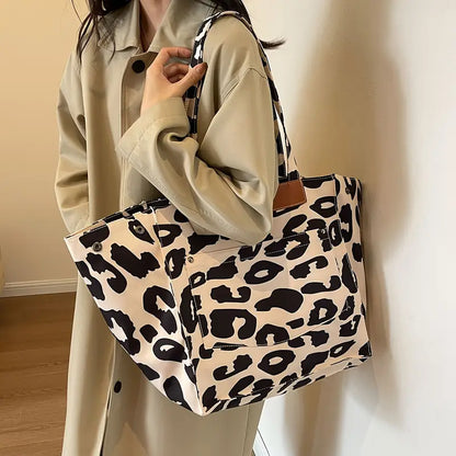 ADELA™ COW PRINT TOTE BAG