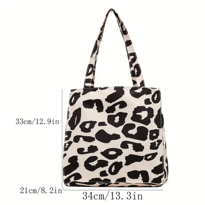 ADELA™ COW PRINT TOTE BAG