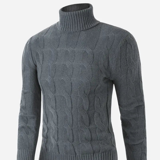 SHANE™ MEN'S TURTLENECK KNIT SWEATER