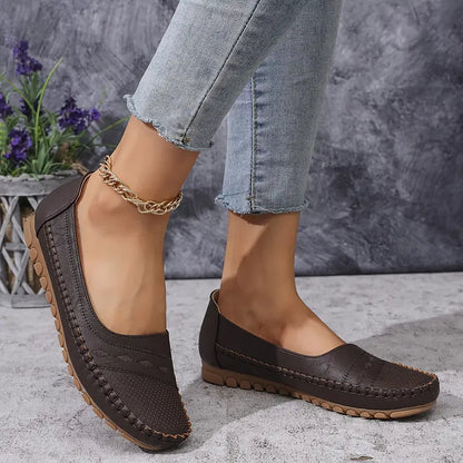 WOMEN'S PLUS SIZE ORTHOPEDIC CHIC LOAFERS