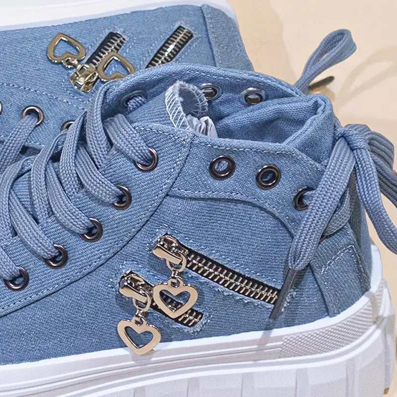 BRONTIE™ WOMEN'S HIGH-TOP FASHION SNEAKERS