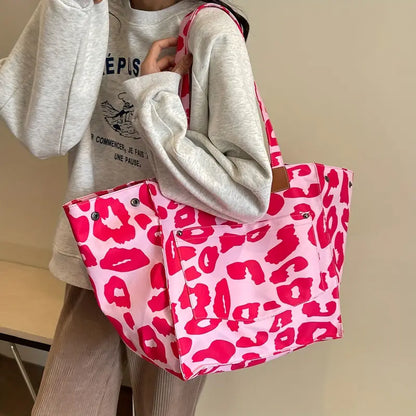 ADELA™ COW PRINT TOTE BAG