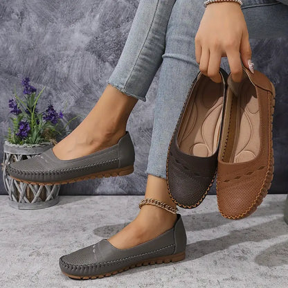 WOMEN'S PLUS SIZE ORTHOPEDIC CHIC LOAFERS