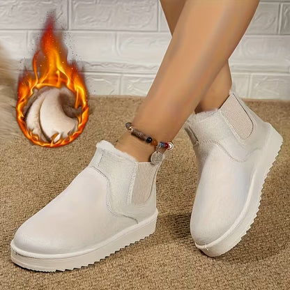 OLIVIA AUTUMN BOOTS - Thick-Soley & Warm-Lined