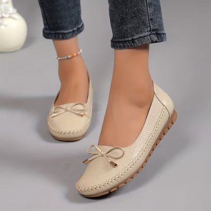 MIRA | FLEX-STEP CASUAL BOW LOAFERS