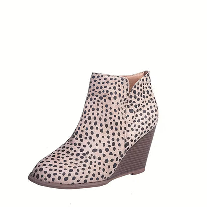 VALEN™ WOMEN'S CHUNKY HEEL ANKLE BOOTS