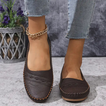 WOMEN'S PLUS SIZE ORTHOPEDIC CHIC LOAFERS