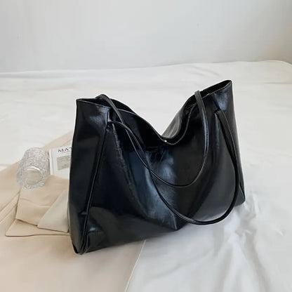 LILY™ RETRO SOLID COLOR TOTE BAG