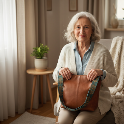 THÉRÈSEA AUTUMN VINTAGE BAG - Leather & Timeless