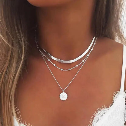 LUNAR SILVER GLOW NECKLACE