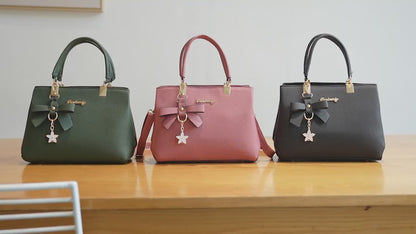 ADELINE™ LETTER DECOR HANDBAG