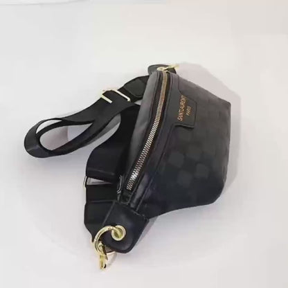ALEXANDRA™ CHECKERED EMBOSSED WAIST BAG