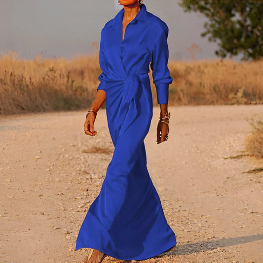 XÉLANI™ – WOMEN’S PARTY DRESS WITH BOW DETAIL