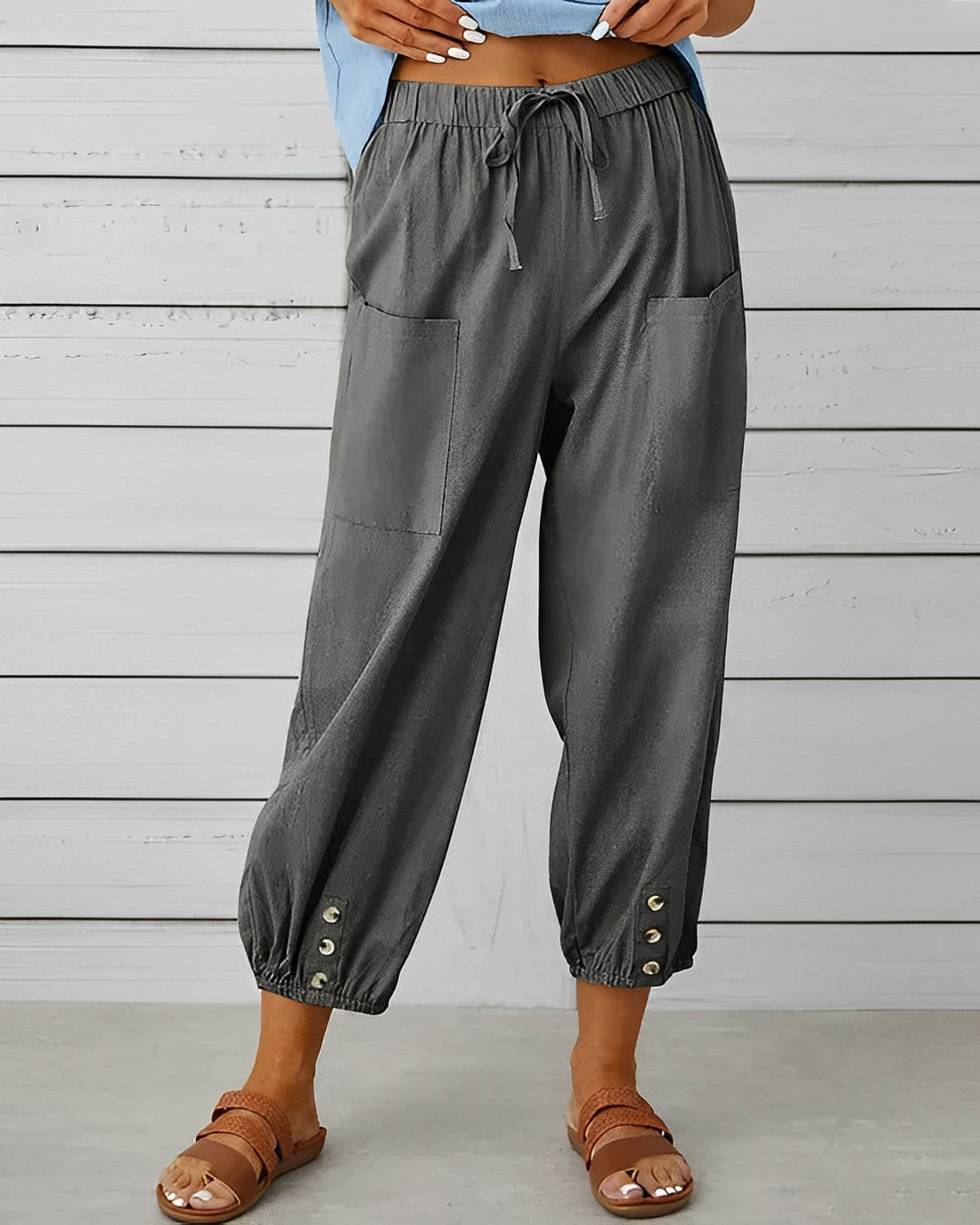 BELLA - WIDE LEGS AND HIGH WAIST TROUSERS