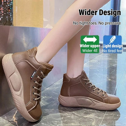 WOMEN'S PREMIUM HIGH TOP THICK SOLE BOOTS - 2023 AUS BEST SELLER