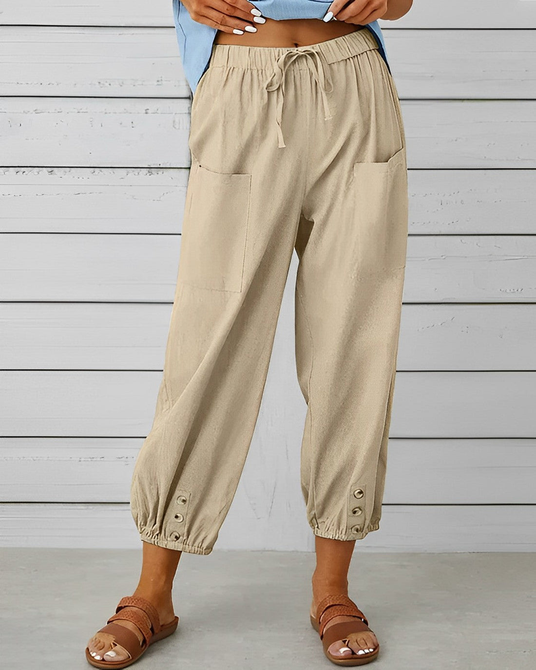 BELLA - WIDE LEGS AND HIGH WAIST TROUSERS