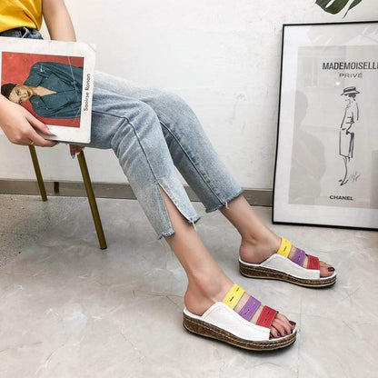 PREMIUM ORTHOPEDIC TRICOLOR SANDALS - 2025 BEST SELLER
