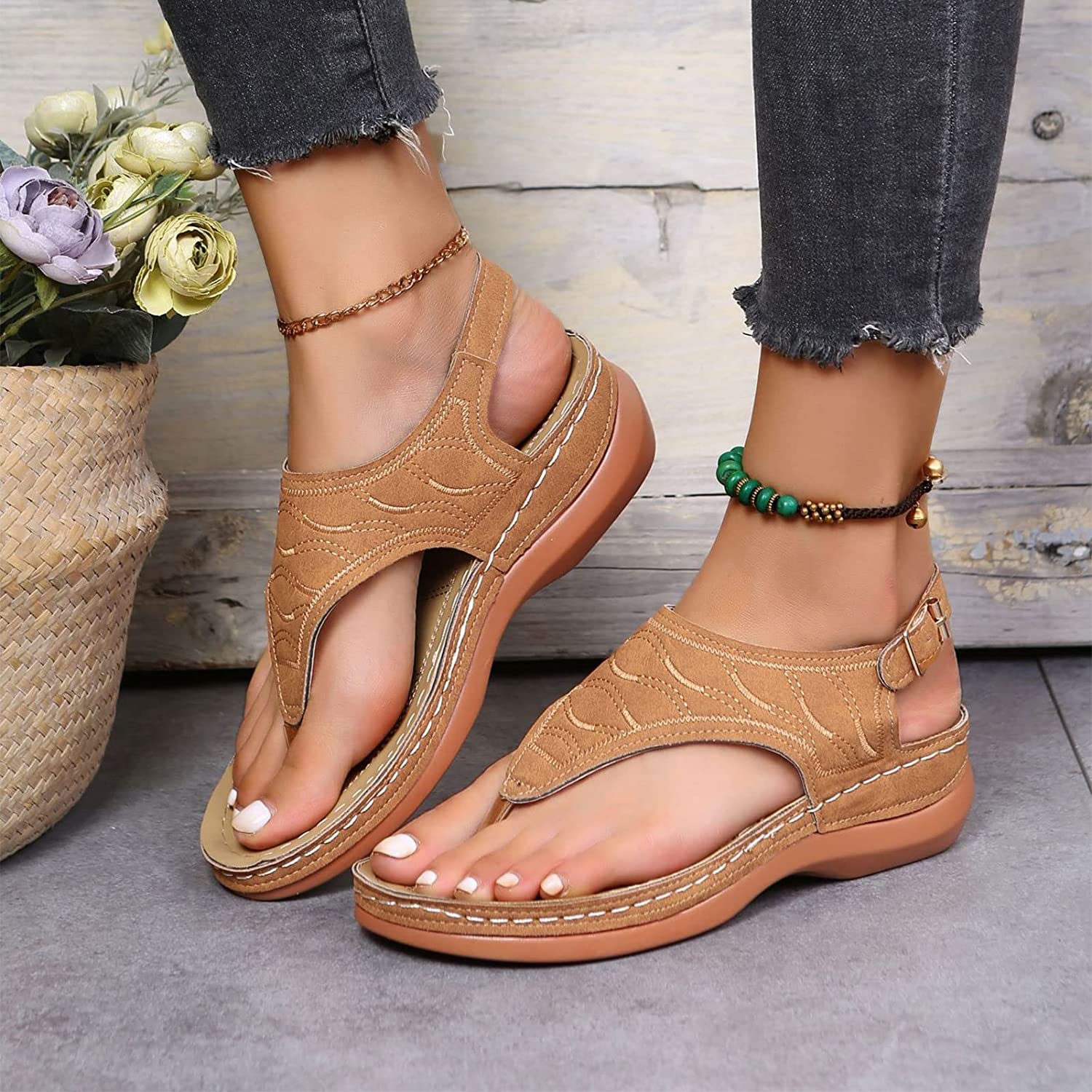 BRISBANE™ COMFY ORTHOPEDIC SANDALS